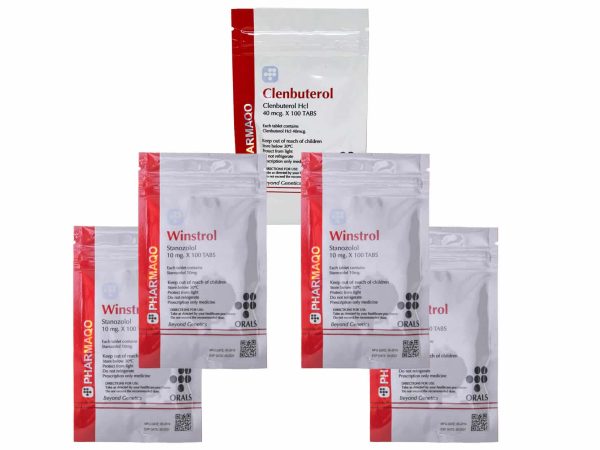 Pack Weight Loss / Cutting - Pharmaqo - Clenbuterol / Winstrol (10 weeks)