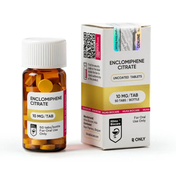 Citrate d'enclomiphène 10 mg/comprimé, 50 comprimés - HILMA